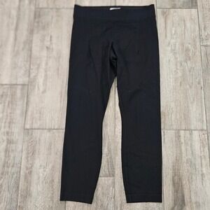 HELMUT LANG SKinny Pull On Ponte Pants Leggings Womens Size M Cropped Ankle
